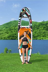 65377 Panorama Şişme Kano Sörf Tahtası Hazır Set Stand Up Paddle Hazır Set ürün fotoğrafı