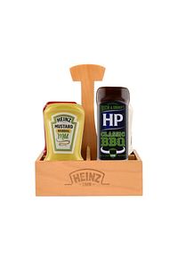 Ahşap Sosluk Hediyeli - 4'lü Set ürün fotoğrafı
