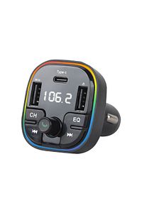 Bluetooth Araç Kiti Araç Fm Transmitter USB Type-C SD Kart MP3 Flash Için Uygun PD Çakmaklık Girişli ürün fotoğrafı