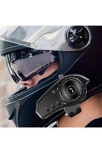 Işikli Bt35 Intercom Motor Kurye Kask Kulaklık Bluetooth 5.0 Motosiklet Kulaklık ürün fotoğrafı