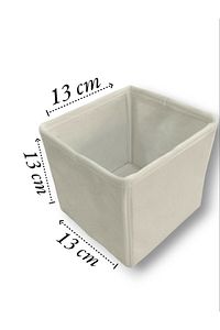 6'lı Beyaz Çekmece Içi Düzenleyici Organizer Set - Çok Amaçlı Dolap Içi Kutu Seti ürün fotoğrafı