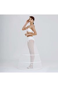 Kadın Kırık Beyaz 3 Telli  Astarsız Tarlatan 1003-3 ürün fotoğrafı