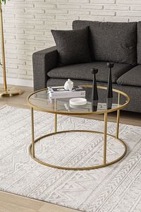 - Gold Berlin Orta Sehpa 80cm ürün fotoğrafı