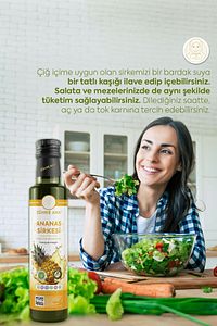 Ananas Sirkesi Doğal Fermantasyon Pineapple Vinegar 500 Ml ürün fotoğrafı