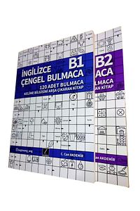 B1 + B2 İngilizce Çengel Bulmaca İngilizce Kelime Öğreten B SETİ ürün fotoğrafı