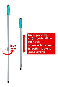 360° Başlıklı Mikrofiber Mop – Sıkıştırmalı Paspas Temizlik Seti, Yüzey Temizlik Ve Havlu Uyumlu ürün fotoğrafı