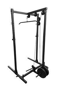 Lat & Row Eklentili Squat Rack Cable Crossover Fly Çalışma İstasyonu ürün fotoğrafı