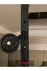 Lat & Row Eklentili Squat Rack Cable Crossover Fly Çalışma İstasyonu ürün fotoğrafı