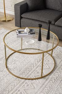 - Gold Berlin Orta Sehpa 80cm ürün fotoğrafı