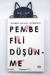 Büyük Kedi Figürlü 3d Kitap Ayracı ürün fotoğrafı