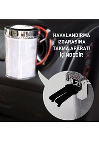 Oto Küllük 7 Renk Işıklı Tüm Araçlara Uygun Kapaklı ürün fotoğrafı
