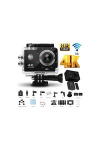 Aksiyon Kamerası Kask Motorsiklet Bisikleti Deniz Ultra Sporlar Hd 1080p Int 4k Wifi ürün fotoğrafı