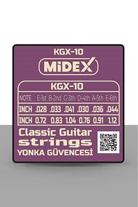Kgx-10 klasik Gitar Teli Takımı Ve Pena seti ürün fotoğrafı