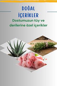 Organik & Vegan, Pratik Pati Temizlik Köpüğü, Kedi Ve Köpek Kuru Durulanmayan Bakım Şampuanı-150ml ürün fotoğrafı