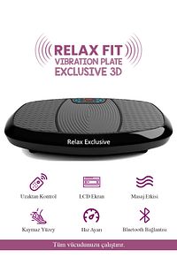 Exclusive 3d Vibration Plate Hoparlörlü Titreşimli Spor Fitness Egzersiz Aleti Cihazı ürün fotoğrafı