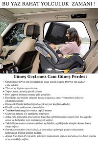 Araba Araç Oto Yan Cam Güneşlik Örtü Perde Kılıf Güneşliği Araba Anne Bebek Emzirme Perdesi ürün fotoğrafı