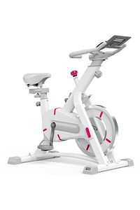 Yeni Nesil Beyaz Koşu Kondisyon Bisikleti Egzersiz Ev Koşu Bisikleti Spin Bike Dikey ürün fotoğrafı