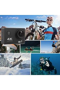 Aksiyon Kamerası Kask Motorsiklet Bisikleti Deniz Ultra Sporlar Hd 1080p Int 4k Wifi ürün fotoğrafı