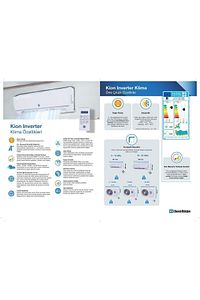 Demirdöküm Kion 12 A++ 12000 Btu Inverter Duvar Tipi Klima ürün fotoğrafı