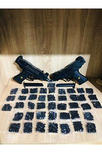 shpwave 2 adet Uzi Silah + 42 Paket Mermi htcx 1005813 ürün fotoğrafı