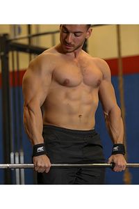 Padded Lifting Straps Siyah 2'li Paket ürün fotoğrafı