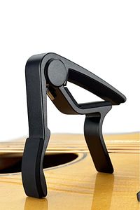 Lct-90bk Gitar Capo Metal Kapo Kaliteli 5 Adet Pena Hediye ürün fotoğrafı
