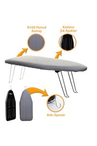 Smart Mini Seyahat Portatif Ütü Masası ürün fotoğrafı