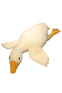 Sevimli Peluş Uyku Arkadaşım Kaz 75 cm- Uçan Kaz Morton Uyku Yastığı ürün fotoğrafı