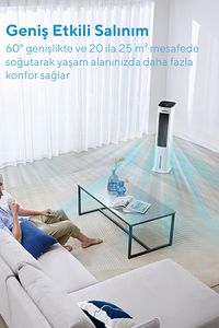 HAC-02 Sulu Portatif Soğutucu (Air Cooler) ürün fotoğrafı
