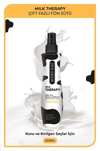 Milk Therapy Çift Fazlı Saç Bakım Fön Sütü 240 ml - Besleyici, Koruyucu Etki ürün fotoğrafı