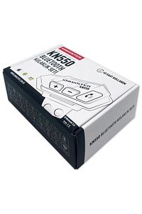 Kn550 Motosiklet Bluetooth Interkom Intercom Kulaklık Mikrofon Seti-kırmızı ürün fotoğrafı