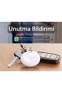 Mitag Airtag Apple Ile Uyumlu Apple Mfı Sertifikalı Akıllı Takip Cihazı Kılıfsız Beyaz ürün fotoğrafı