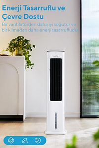 HAC-02 Sulu Portatif Soğutucu (Air Cooler) ürün fotoğrafı