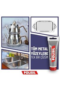 Metal Parlatıcı 80 Gr- Altın Gümüş Bakır Krom Paslanmaz Çelik Temizleyici Ve Parlatıcı ürün fotoğrafı