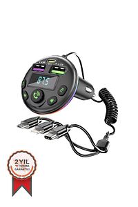 G14 36W PD Şarj Özellikli Dijital Göstergeli Bluetooth Fm Transmitter ürün fotoğrafı