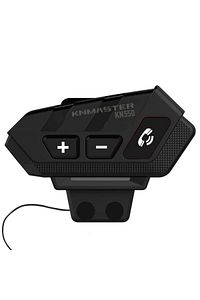 Kn550 Motosiklet Bluetooth Interkom Intercom Kulaklık Mikrofon Seti-kırmızı ürün fotoğrafı
