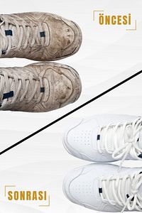 Beyaz Ayakkabı Boyası 75 ml | Deri, Kumaş Ve Sneaker Temizleyici & Canlandırıcı Renk Koruma Spreyi ürün fotoğrafı