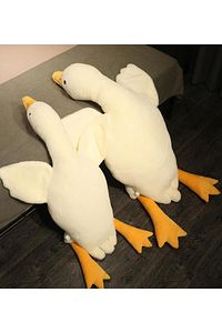 Sevimli Peluş Uyku Arkadaşım Kaz 75 cm- Uçan Kaz Morton Uyku Yastığı ürün fotoğrafı