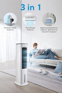 HAC-02 Sulu Portatif Soğutucu (Air Cooler) ürün fotoğrafı