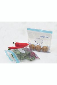 Çift Kilitli Buzdolabı Poşeti 50'li ( 25X0.4 Lt ve 25X1 Lt) ürün fotoğrafı