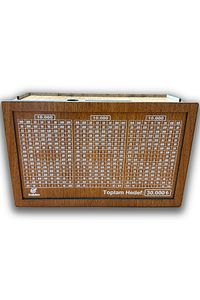 Parabox - 30.000tl Kumbara (Kalem Hediyeli) , Ahşap Para Biriktirme Hedef Kutusu ürün fotoğrafı