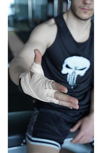 Boks Kickbox Muay Thai Sanda El Bandajı 3,5 Metre X 2 Adet Çift Boks Bandajı Sargı Bandaj ürün fotoğrafı