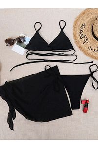 Kadın 3'lü Bikini Set ürün fotoğrafı