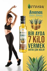 Detox Sirke Prebiyotik Ödem Atmaya Ve Kilo Vermeye Yardımcı Zayıflama, Detoks Kilo Verdiren Sirke ürün fotoğrafı