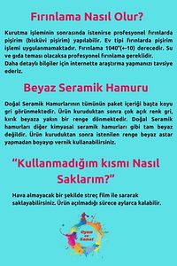 2 kg Seramik Hamuru Seti, Kil Çamuru ebeşuar, oyun hamuru seti, havayla kuruyan kil çamur seramik ürün fotoğrafı