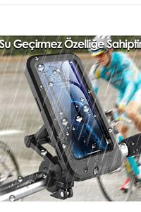 Mıknatıslı Motorsiklet Bisiklet Telefon Su Geçirmez Tutucu Kılıf Motor Tutacağı 360 Dönebilen ürün fotoğrafı
