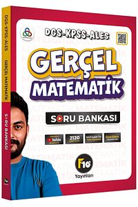 Gerçel Matematik DGS KPSS ALES Soru Bankası ürün fotoğrafı