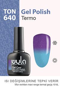 Kalıcı Oje Nailsoul Termo Simli 10ml Ton 640 ürün fotoğrafı