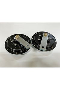 12v Hella Tip Büyük Kafa Didit Korna + Titretici Role Set Minibüsçü Kornası Sütçü Kornası ürün fotoğrafı
