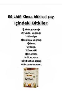 Kinoa Cay Zayıflama2 Destekleyici Bitkisel Çay 2 Li Set ürün fotoğrafı